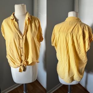 Abercrombie and Fitch front tie shirt